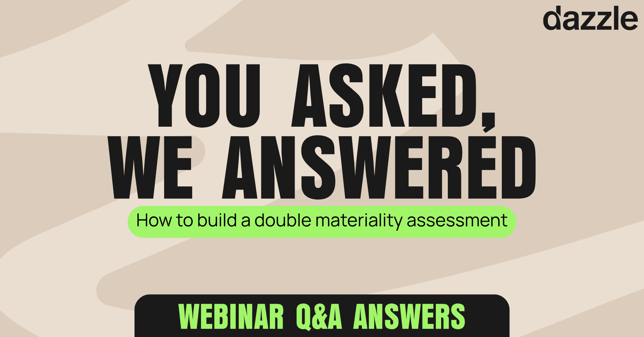 Your double materiality questions answered: Insights from our expert webinar