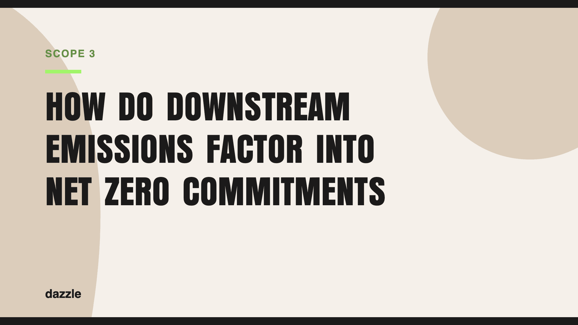 How do downstream emissions factor into net zero commitments? How do downstream emissions factor into net zero commitments?