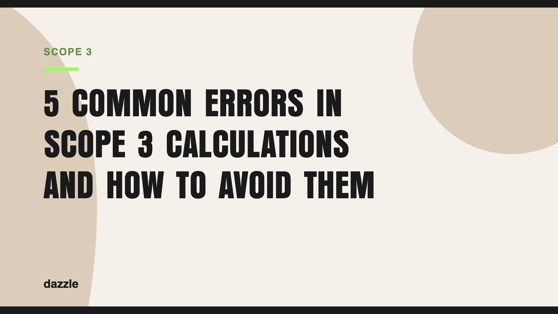 5 common errors in scope 3 calculations and how to avoid them